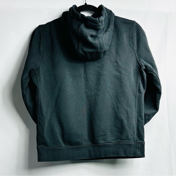 Nike Unisex Sz Small Black Kangaroo Pocket Long Sleeve Pullover Hoodie - Picture 3 of 5